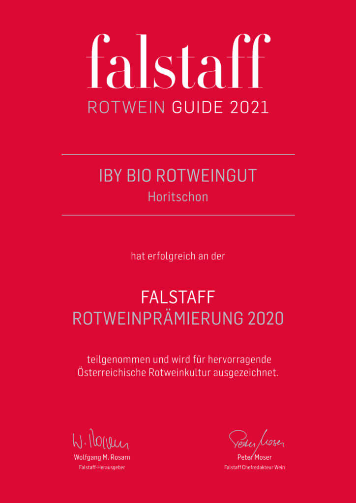 Falstaff Rotweinprämierung 2020