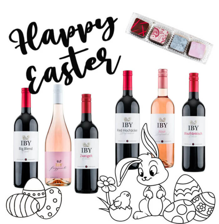 IBY Heapy Easter Paket 6 Flaschen 0,75l Qualitätswein aus Österreich