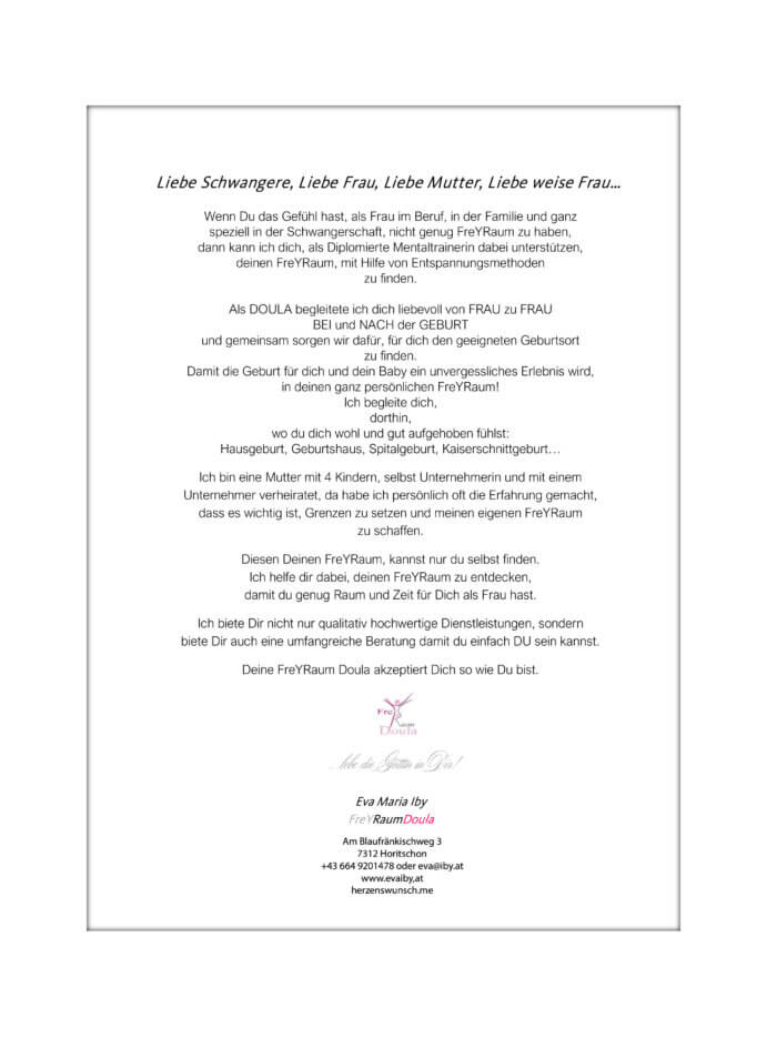 Cover Buch von Eva Maria Iby Einfach Emfpangen